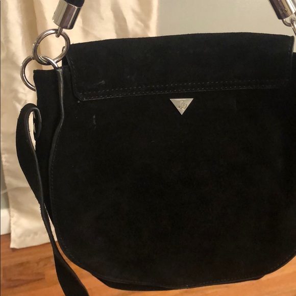 Jeffery Campbell studded handbag black suede - Picture 5 of 6